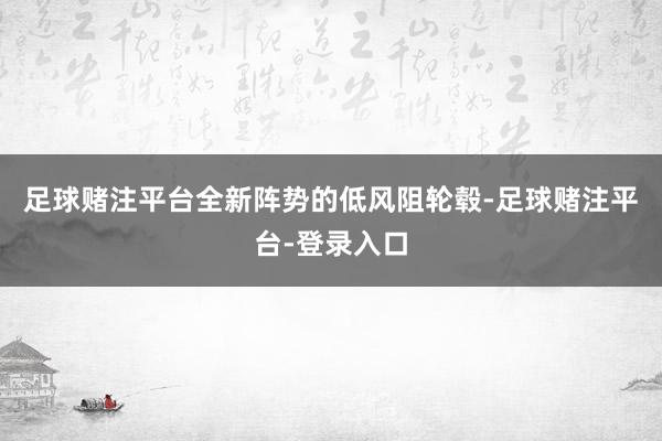 足球赌注平台全新阵势的低风阻轮毂-足球赌注平台-登录入口