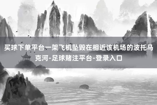买球下单平台一架飞机坠毁在相近该机场的波托马克河-足球赌注平台-登录入口